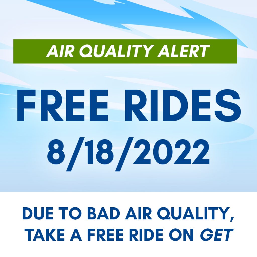 Free Rides on GET - August 18, 2022 - Golden Empire Transit District