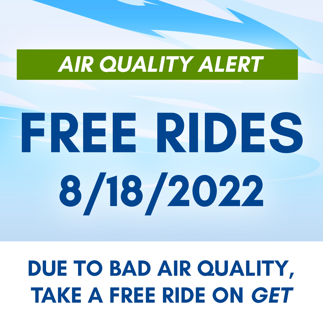 Free Rides on GET – August 18, 2022